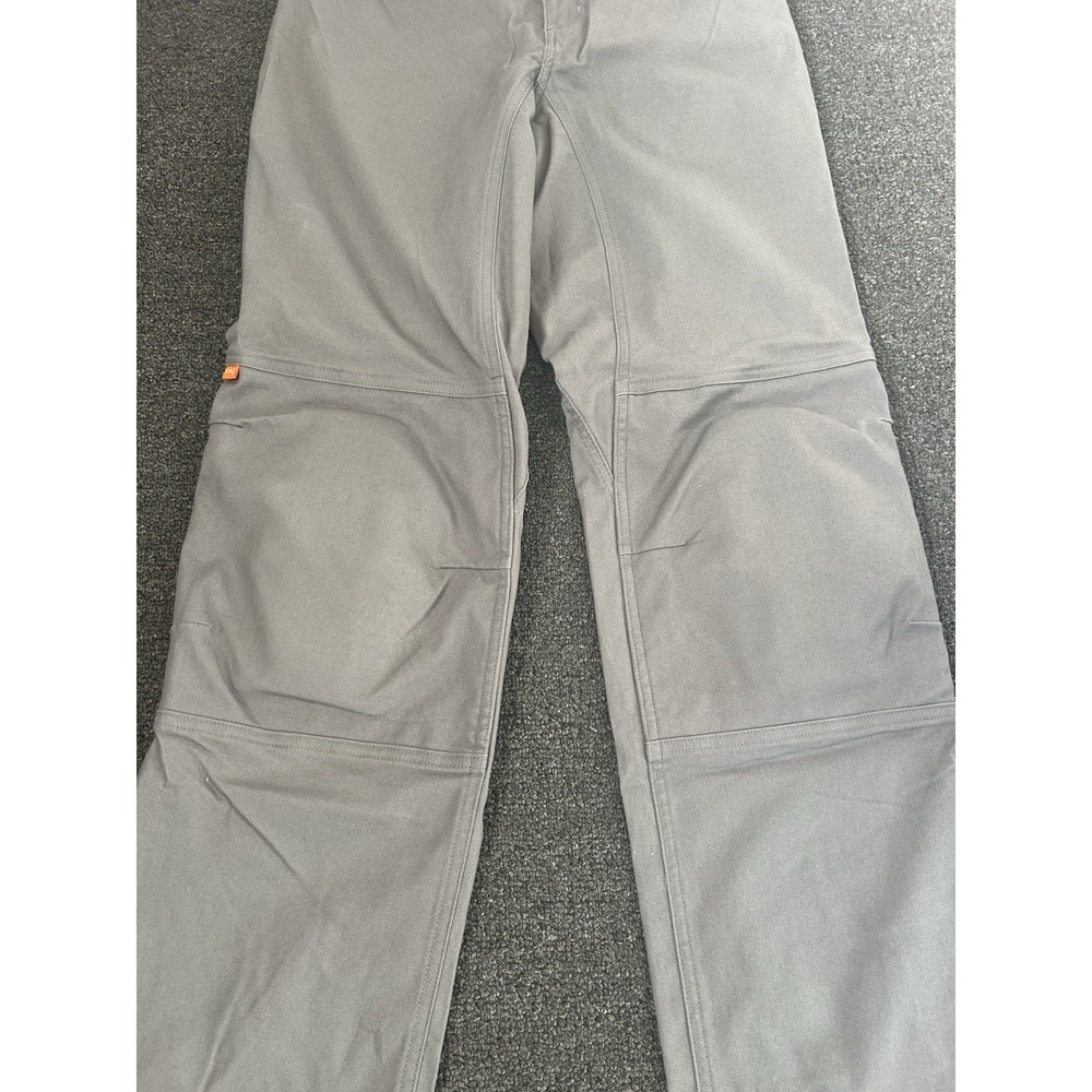 Duluth Trading Co Fire Hose Flex Shift Harmo-Knee Work Pants Gray Womens Size 6 - Picture 6 of 13
